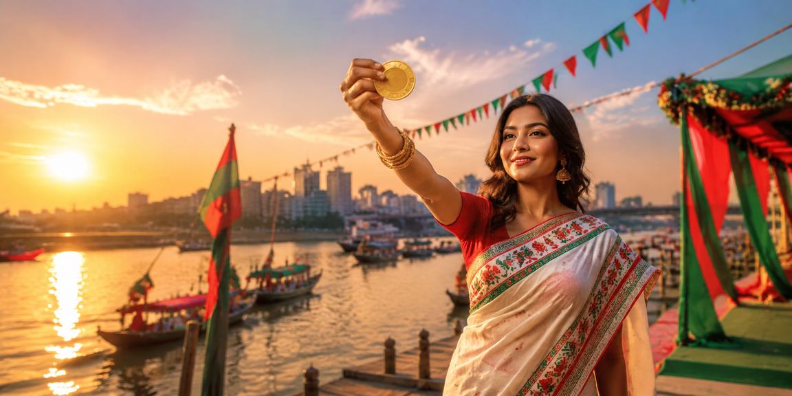 খুলনায় লাইভ বেটিং পোহেলা বৈশাখের উৎসব